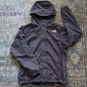 North Face - polka dot windbreaker - SZ L